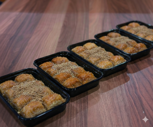 (Cukormentes) Diós kocka baklava - (8 db)