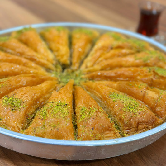 Óriás pisztáciás havuc baklava ( 4db )